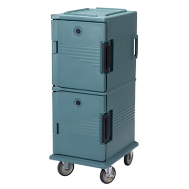 Cambro UPC800401 Ultra Camcart Slate Blue 60 Qt. Food Pan Carrier
