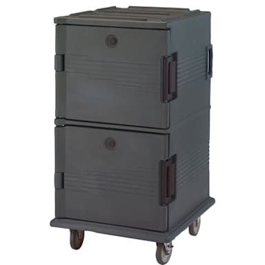 Cambro UPC1600110 Ultra Camcart Black 120 Qt. Food Pan Carrier