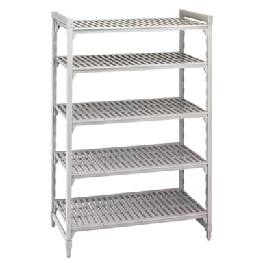 Cambro CPU246072V5480 Camshelving 24" x 60" x 72" 5-Shelf Vented Kit