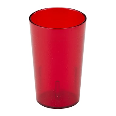 Cambro 950P156 Colorware Ruby Red 9.8 Oz. Plastic Tumbler
