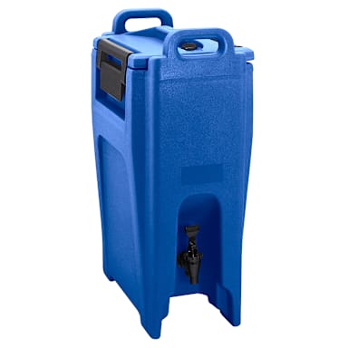 Cambro UC500186 Ultra Camtainer Navy Blue 5.25 Gal Beverage Carrier