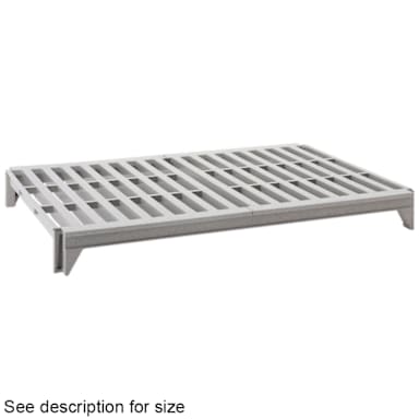 Cambro CPSK2448V1480 Camshelving Gray 24" x 48" Vented Shelf Plate kit
