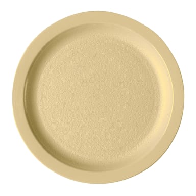 Cambro 825CWNR133 Camwear Beige 8-1/4" Narrow Rim Plate