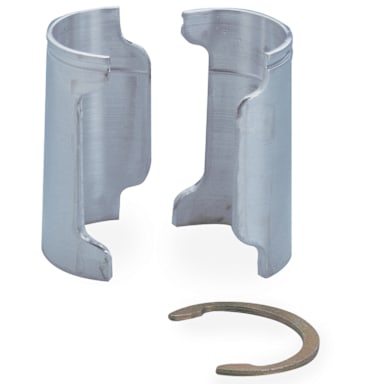 Metro 9986S Aluminum Split Sleeves With S/S Rings - 4 / BG