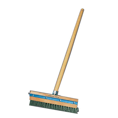American Metalcraft 1597 Oven Brush w/ Brass Bristles / Steel Scraper