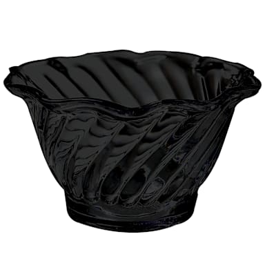 G.E.T. DD-50-BK Dessert Time 5 Oz. Black Dessert Dish - Dozen