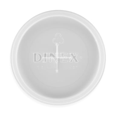 Dinex DX1193ST8714 Lid with Straw Slot for 5 Oz. Tumblers - 1000 / CS