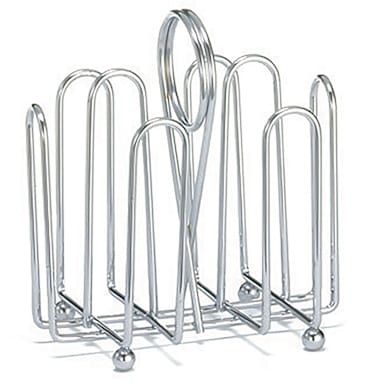 TableCraft 597C Chrome Plated Wire Jelly Packet Rack for 20 Packs