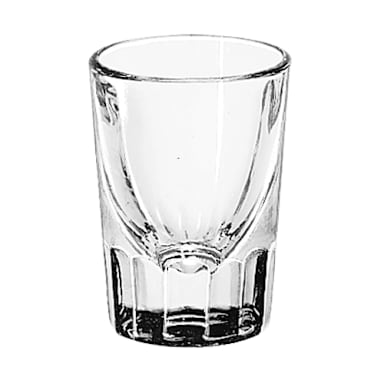 Libbey 5127 Fluted 1.5 Oz. Whiskey Glass - Dozen