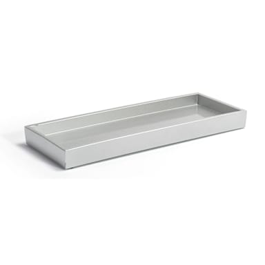 Front Of The House RTR012SIR12 New York Steel Amenity Tray - 6 / CS