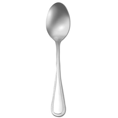 1880 Hospitality T163STBF Pearl S/S Tablespoon / Serving Spoon - Dozen
