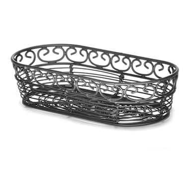 TableCraft® BK21709 Mediterranean Collection 9" x 4" Oblong Basket