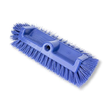 Carlisle 40422EC14 10" Blue Dual Surface Floor Scrub Brush
