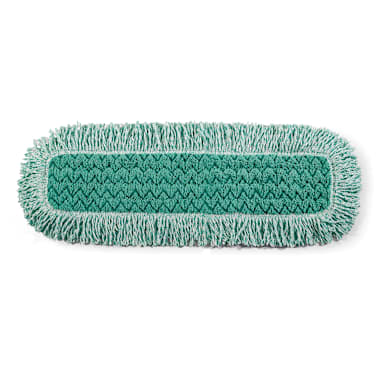 Rubbermaid FGQ42600GR00 HYGEN 24" Green Dust Pad - 6 / CS