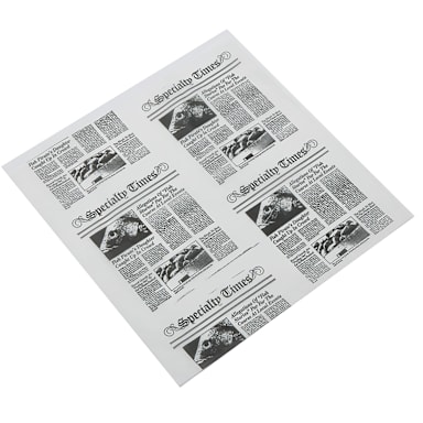 American Metalcraft PPRN2121 12" Newspaper Fry Paper - 1000 / PK
