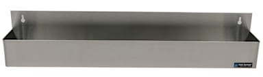 San Jamar® B5532 Stainless Steel 8-Bottle Single Rail Speed Rail