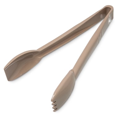 Carlisle 460906 Carly 9" Beige Salad Tongs