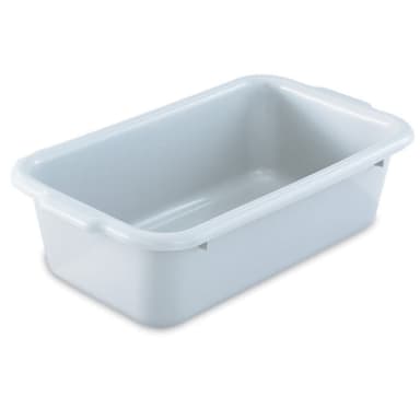 Vollrath 52661 20 x 15 x 7 Heavy Duty Gray Single Compartment Dish Box