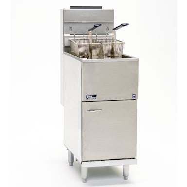 Pitco 35C+S Economy 35 Lb Natural Gas Fish Fryer