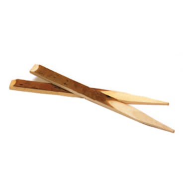 Darling Foodservice Black 3-1/2" Wood Stake