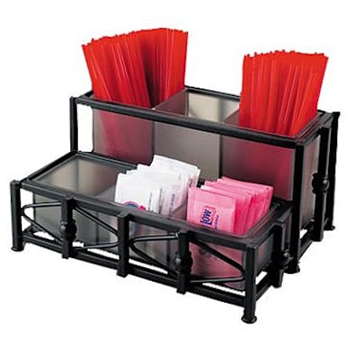 Cal-Mil 1252 Iron Collection Utensil Holder with Acrylic Liner