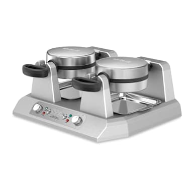 Waring® Commercial WW250X2 120V Double Belgian Waffle Maker