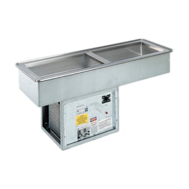 Atlas Metal WCML-2 Slim-Line Refrigerated Cold Food Drop-In Unit
