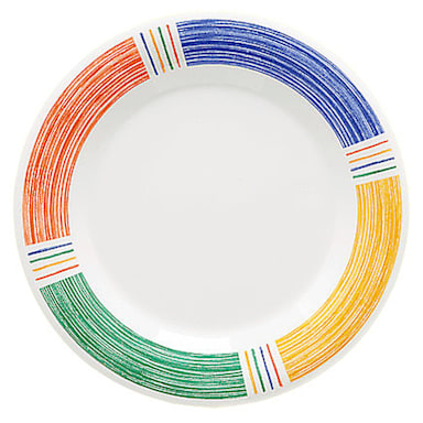 G.E.T. WP-9-BA Diamond Barcelona 9" Wide Rim Plate