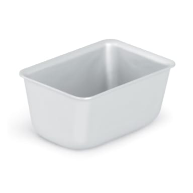 Vollrath 5431 Wear-Ever® Anodized Finish 1 Pound Aluminum Loaf Pan