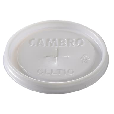 Cambro CLLT10190 Disposable Lid for Laguna Tumbler #LT10 - 1000 / CS