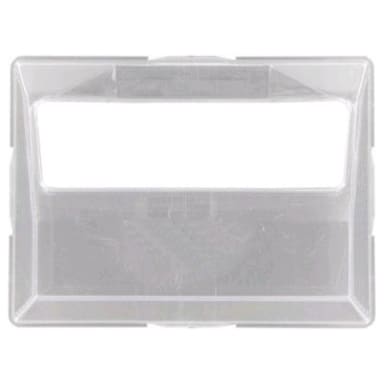 San Jamar XH2114CLR Clear Faceplate Replacement for Napkin Dispenser