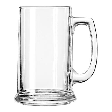Libbey 5011 Clear 15 Oz. Handled Beer Mug