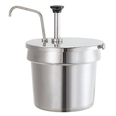 Server Products 83910 S/S Lockable Pump For a 7 Qt. Vegetable Inset