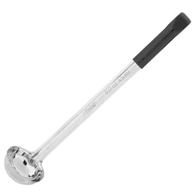 AlegacyĀ® 994112BLK 1.5 Oz One-Piece Ladle With Black Handle