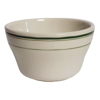 Tuxton TGB-004 Green Bay 8 Oz. Eggshell Bouillon Cup