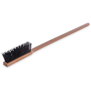 Carlisle 4577200 39" Pizza Oven Brush with Carbon Steel Bristles