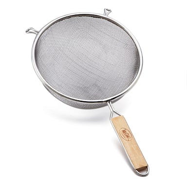 TableCraft 94 Tinned 8" Single Fine Mesh Strainer
