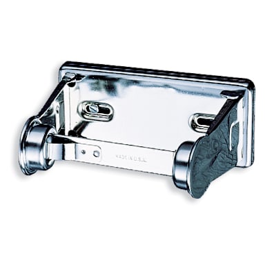 San Jamar® R200XC Single Chrome Locking Toilet Tissue Dispenser