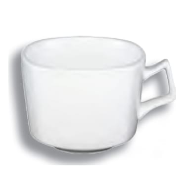 International Tableware QP-23 Porcelain Square 8 Oz Cup
