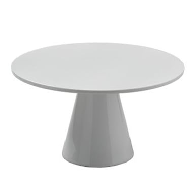 Roselli 6950E708 White 9-1/2" Round Riser