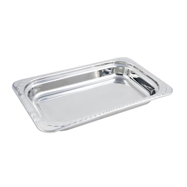 Bon Chef 5608 Arches Stainless Steel Full Size 9 Qt. Food Pan