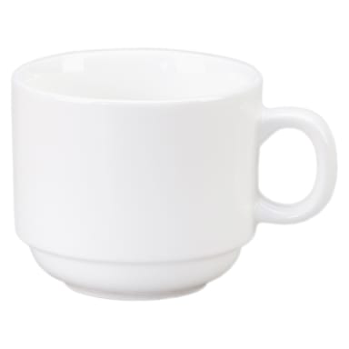 Vertex® China RB-1S Rubicon 8 Oz. Stacking Cup