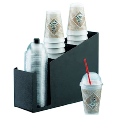 Cal-Mil 724 ABS 15.5 x 5 x 12" Cup / Lid Organizer