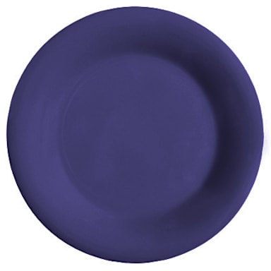 G.E.T. WP-7-PB Diamond Mardi Gras Peacock Blue 7-1/2" Plate - Dozen