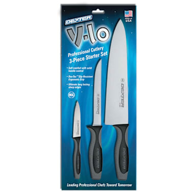 Dexter Russell V3CP V-Lo® 3-Piece Starter Cutlery / Knife Set