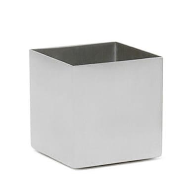 FOH TSH008BSS22 Canvas 7 Ounce Brushed Finish Square Holder - 6 / CS