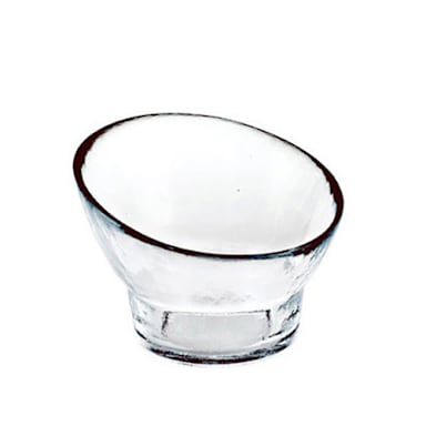 FOH DBO060CLG23 Kaleidoscope 5 Ounce Slanted Footed Bowl
