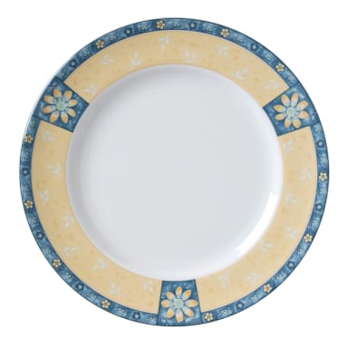 Vertex® China AL-16-DS Alpine Daisies 10.5" Plate