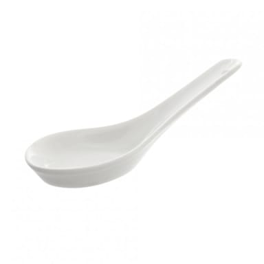 10 Strawberry Street WTR-SPOON White Wonton Soup Spoon