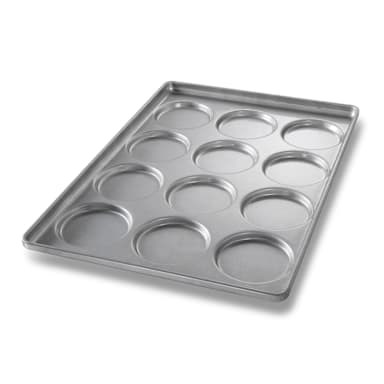 Chicago Metallic 41005 12-Cavity Bread Top / Cookie Pan - 6 / CS